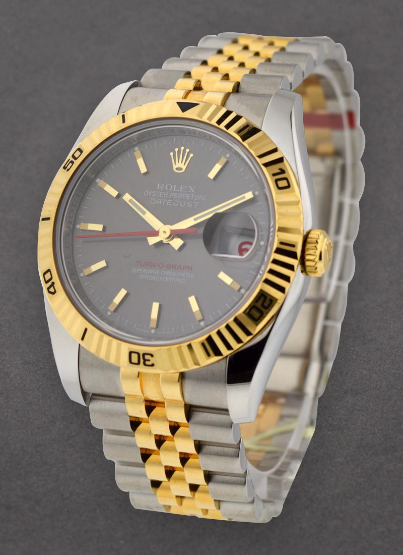 Pre-Owned Rolex 2-Tone Datejust 36mm with Turn-O-Graph Bezel