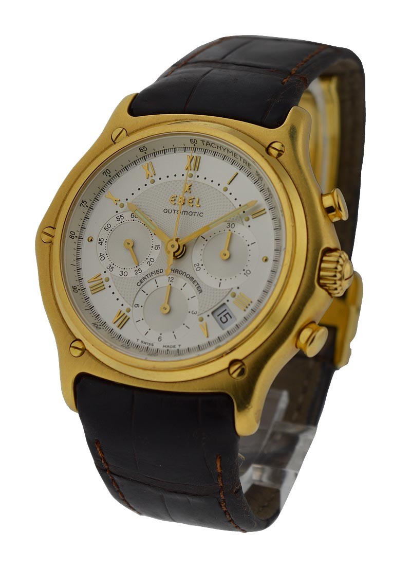 Ebel 1911 Chronograph in Yellow Gold 