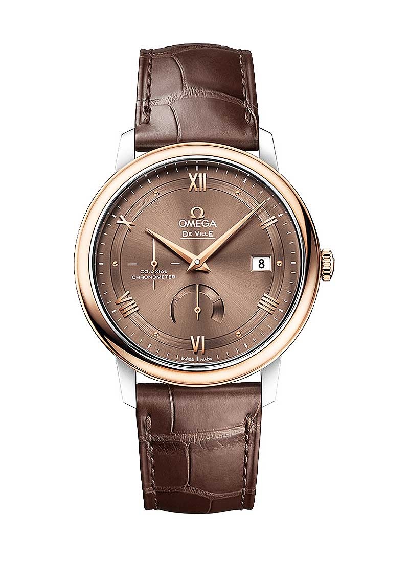 Omega Deville Date 39.5mm Automatic in Rose Gold and Steel