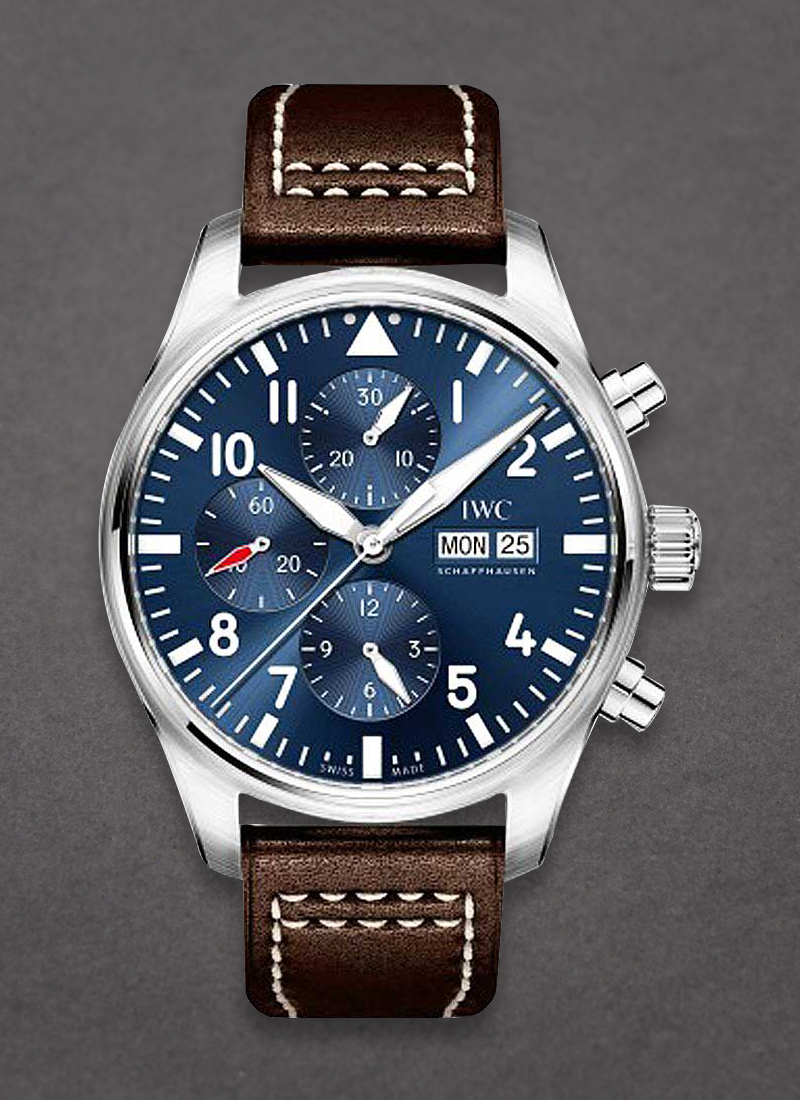 IWC Pilot's Le Petit Prince Chronograph in Steel