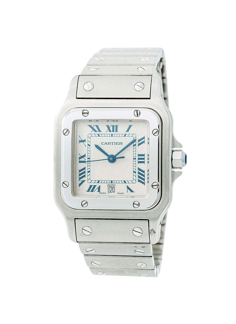 987901 Cartier Santos Galbee Steel | Essential Watches