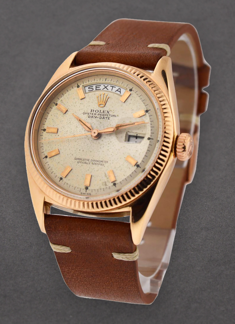 Pre-Owned Rolex Vintage Rose Gold President from the 60's