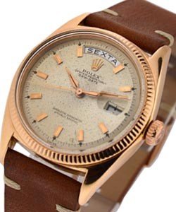 Vintage Rose Gold President from the 60's Ref 1803 -  Plastic Crystal - Original Dial