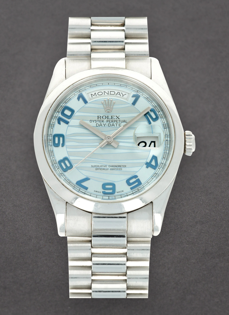 Pre-Owned Rolex President - Day Date 36mm - Platinum - Domed Bezel