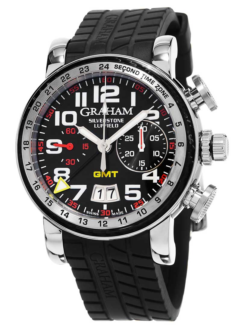 Graham Grand Silverstone Limited GMT 44mm Automatic in Steel