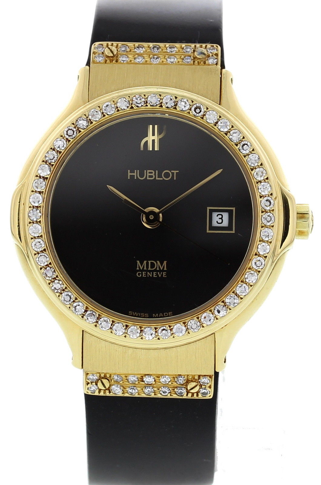 Hublot Classic Fusion 18K Yellow Gold Lady's Watch | Worldofluxuryus