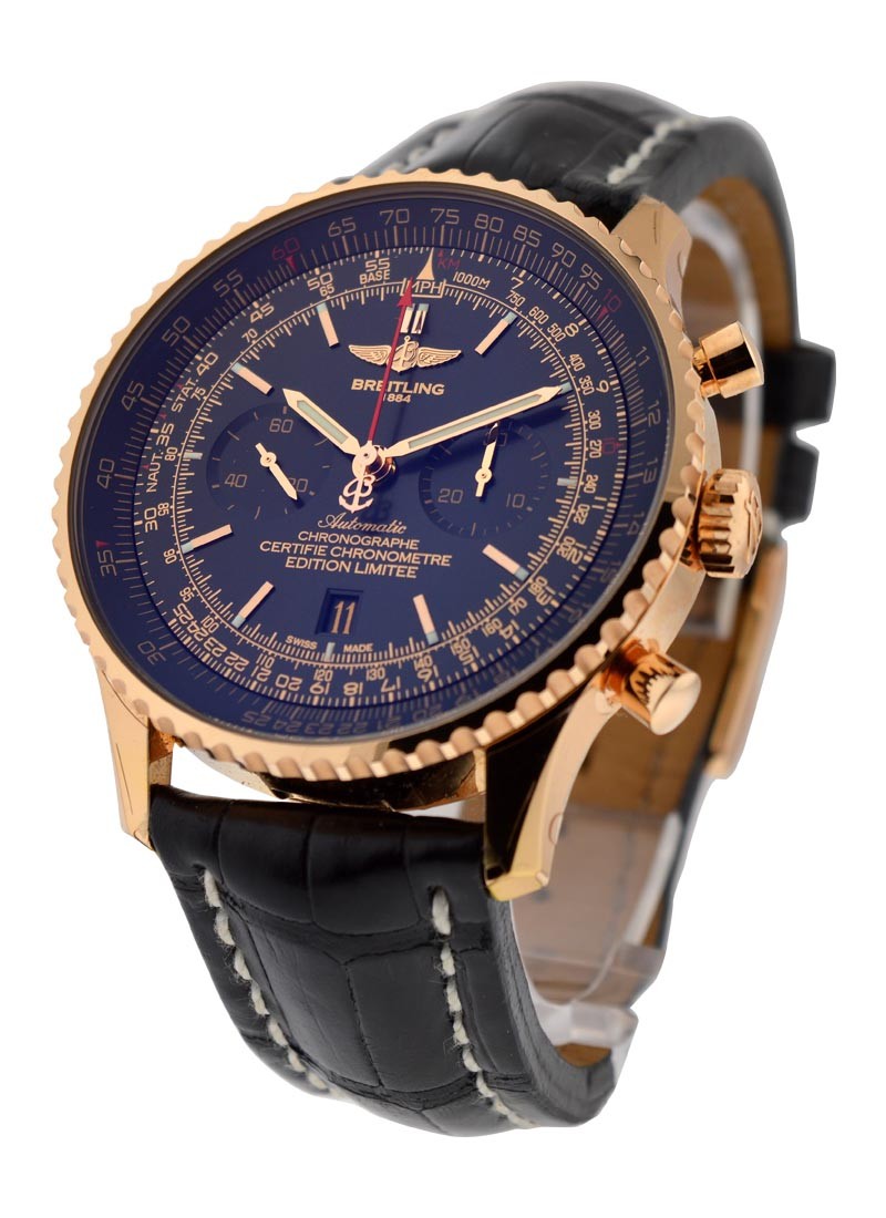 Breitling Navitimer Chronograph Limited Edition in Rose Gold