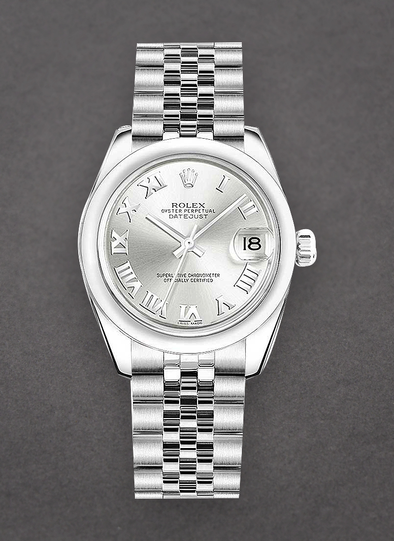 Rolex Unworn Datejust 31mm in Steel with Domed Bezel