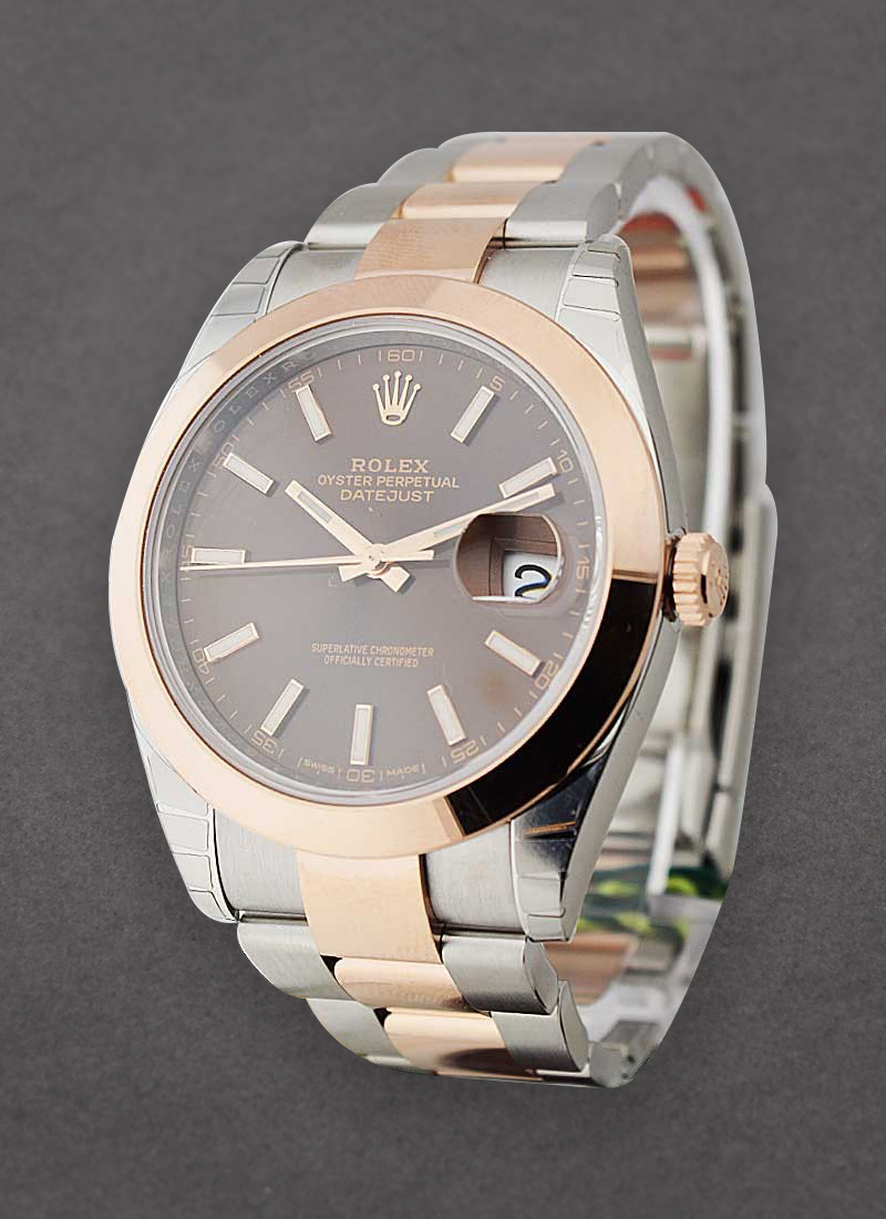 Rolex Unworn Mens 2-Tone Datejust 41mm