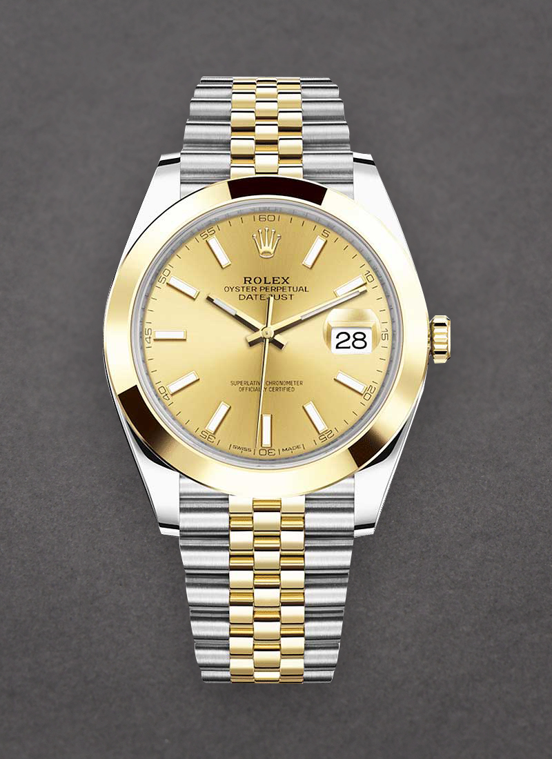 Rolex Unworn 2-Tone Datejust Men's 41mm