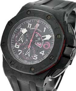 Offshore Carbon Team Alinghi  ( dial variation ) Forged Carbon on Rubber Strap with Black Dial 