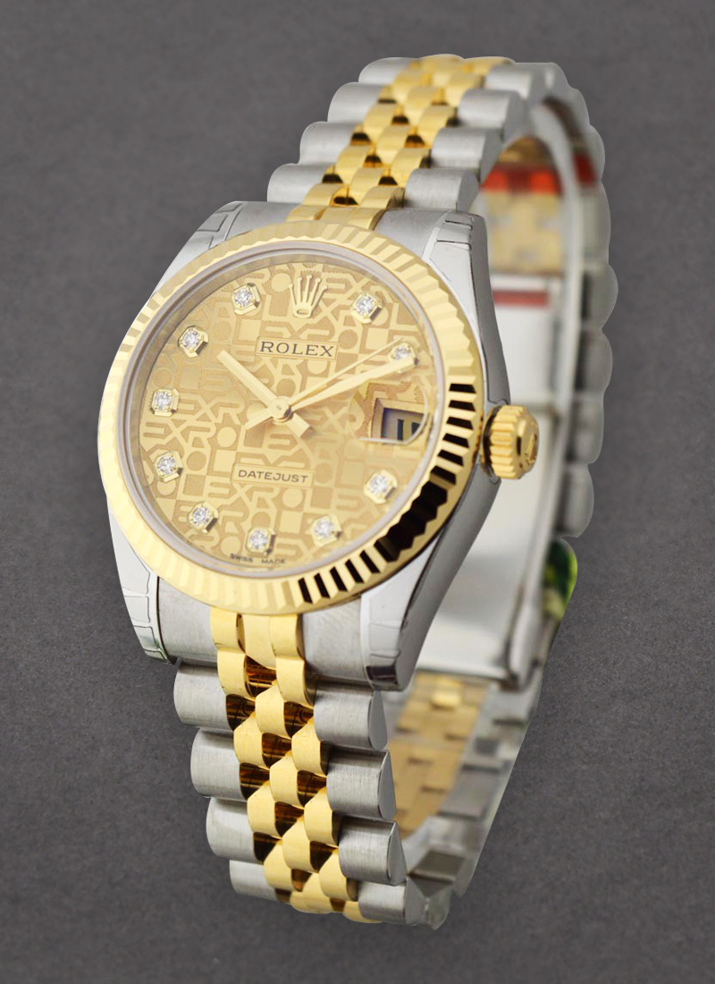 Rolex Unworn 2-Tone Midsize DATEJUST with Jubilee Bracelet