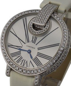 Captive de Cartier Limited Edition Large Size White Gold with Pave Case and Bezel