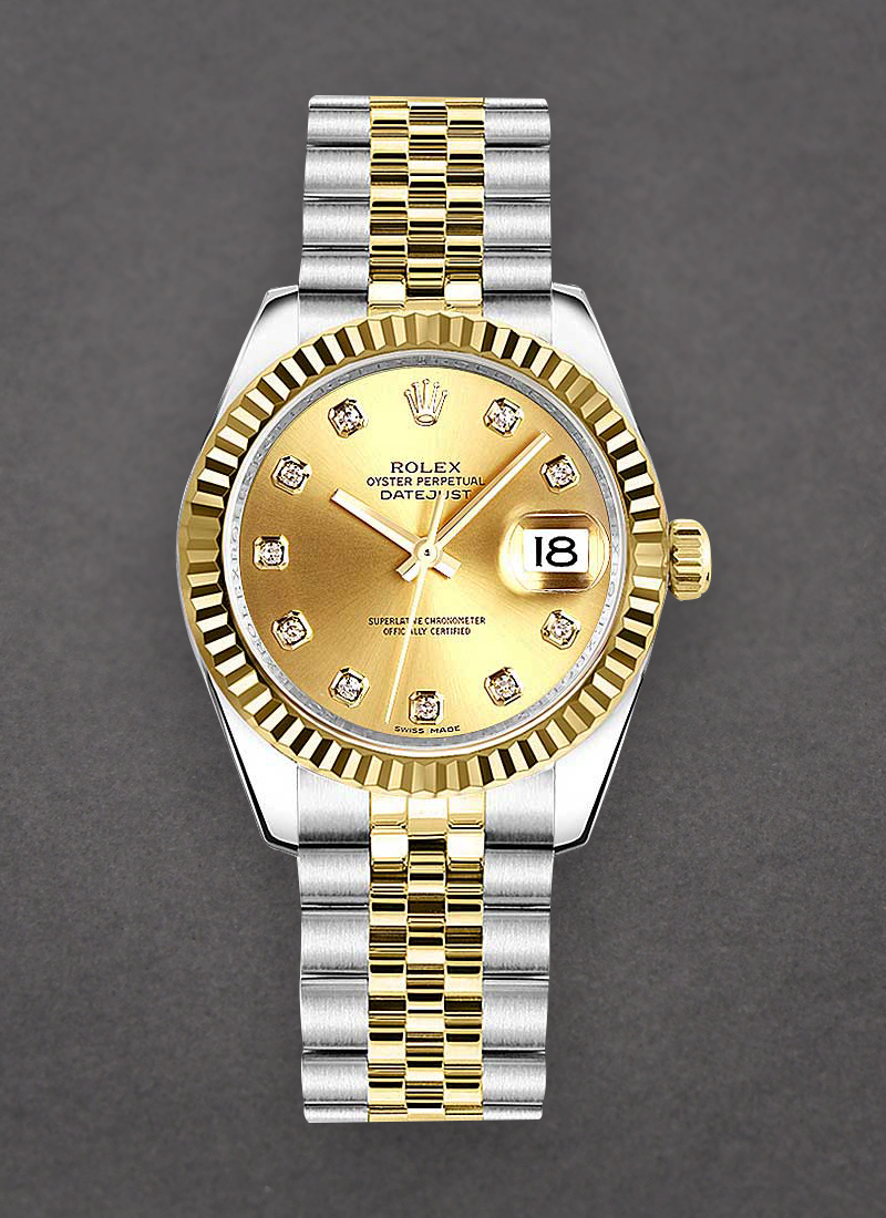 Rolex Unworn 2-Tone Datejust 31mm Mid Size