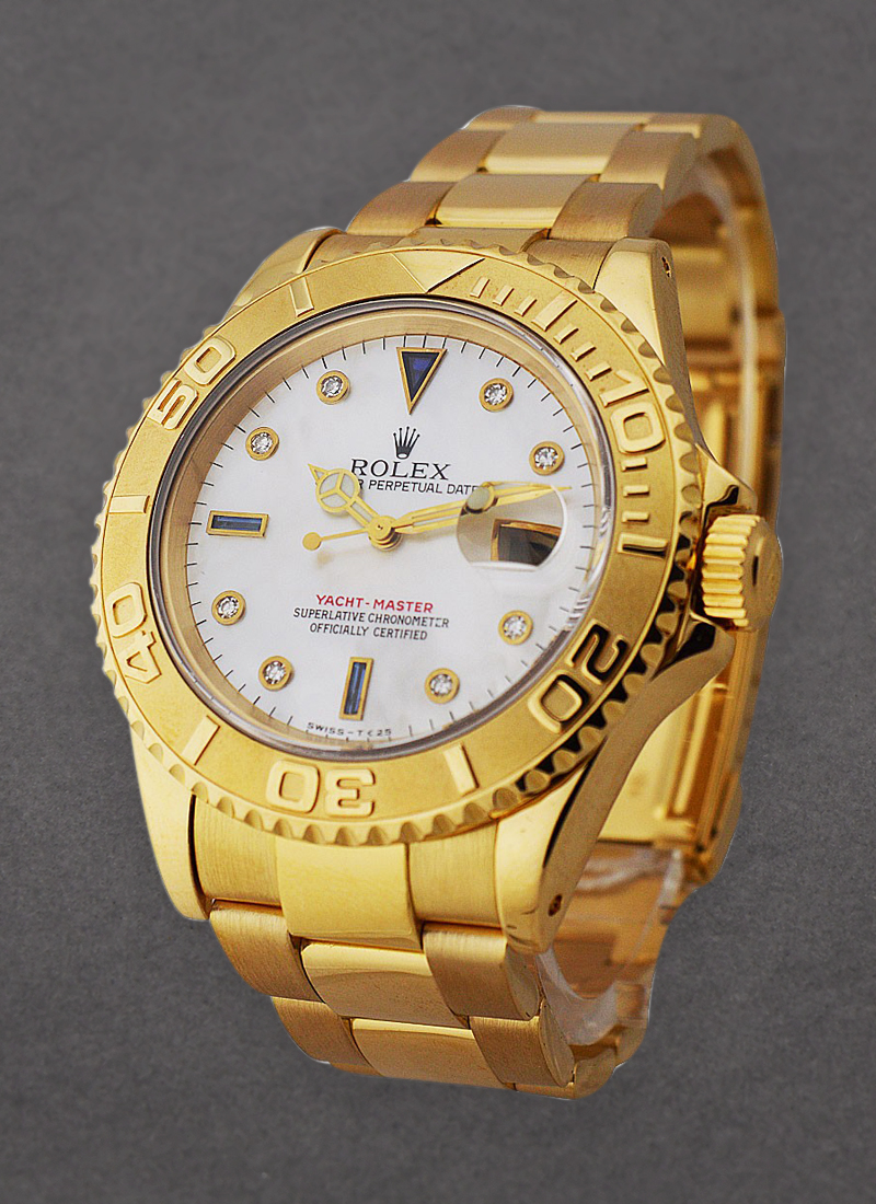 Pre-Owned Rolex Yacht-master Large Size 40mm in Yellow Gold