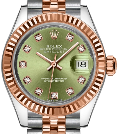 rolex datejust 28mm two tone