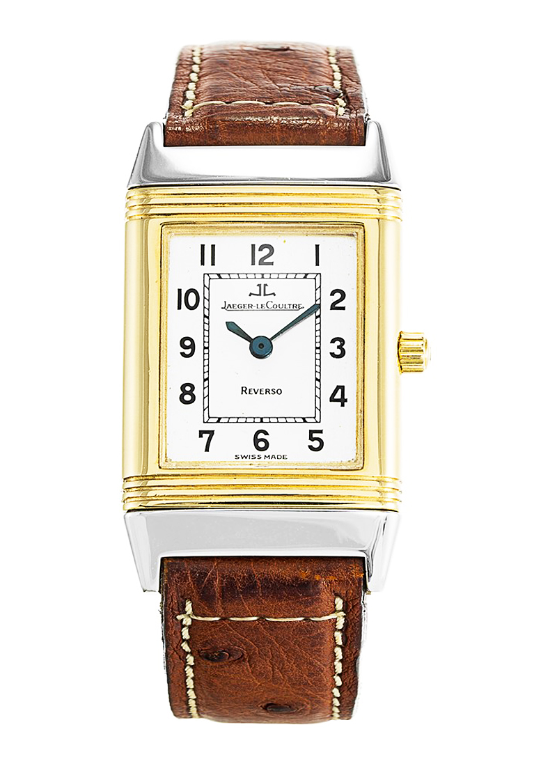Jaeger - LeCoultre Reverso Lady's in Steel and Yellow Gold - Circa 2000