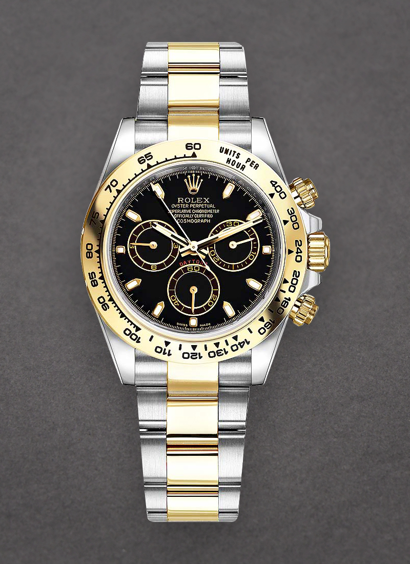 Rolex Unworn Daytona Cosmograph 2 Tone in Steel with Yellow Gold Bezel