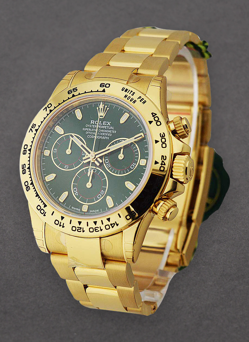 Rolex Unworn Daytona Cosmograph in Yellow Gold