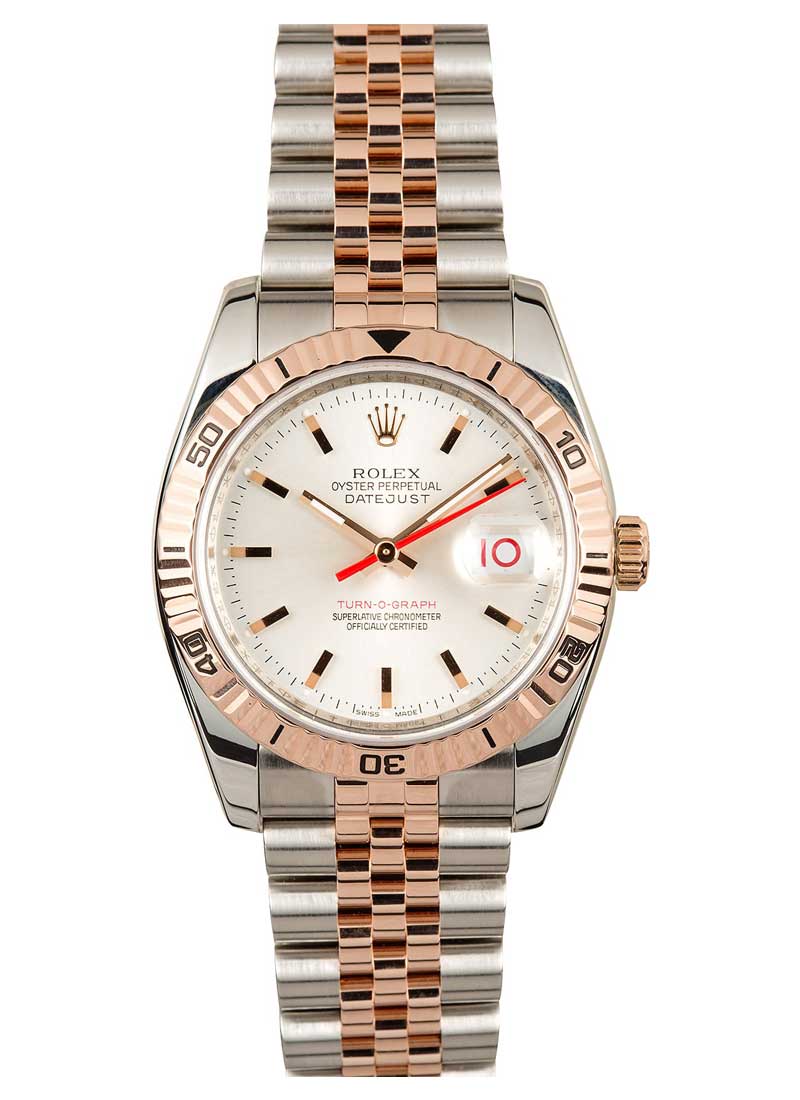 Pre-Owned Rolex Men's Datejust 2-Tone 36mm with Turn-O-Graph Bezel