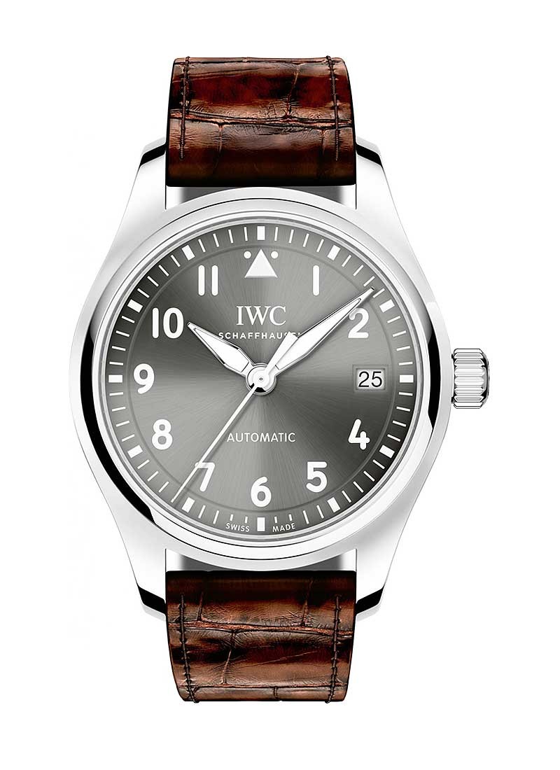 IWC Pilots Classic Mens 36mm Automatic in Steel