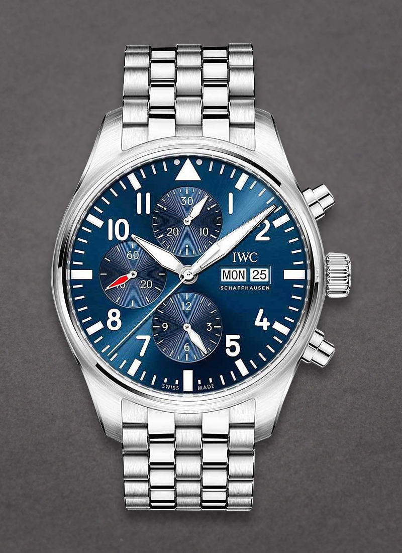 IWC Pilot Le Petit Prince Chronograph in Steel