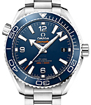 Planet Ocean 600M Co-Axial Mens 39.5mm Automatic in Steel with Blue Bezel On Steel Bracelet with Blue Dial