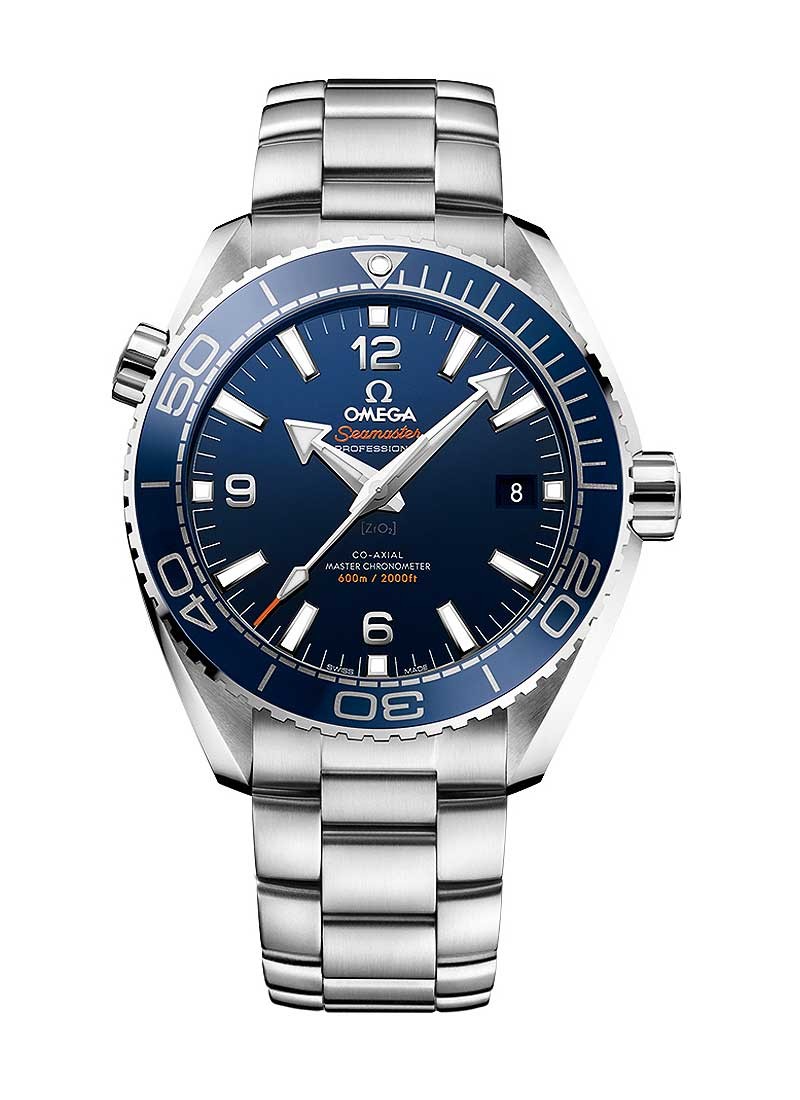 Omega Seamaster Planet Ocean 600m 43.5mm Automatic in Steel with Blue Bezel
