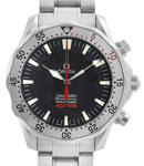 Seamaster 300M Apnea Mens 41.5mm Automatic in Steel On Steel Bracelet with Black Dial