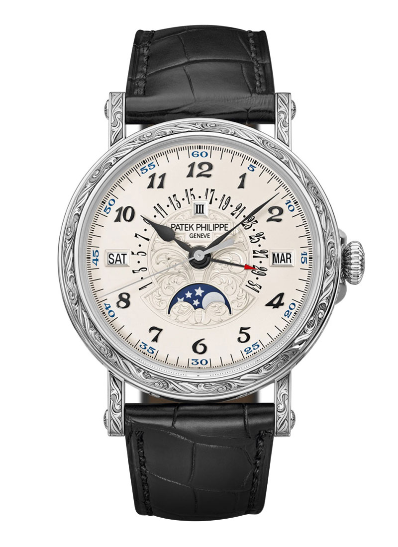 Patek Philippe 5160G Perpetual Calendar Retrograde in White Gold