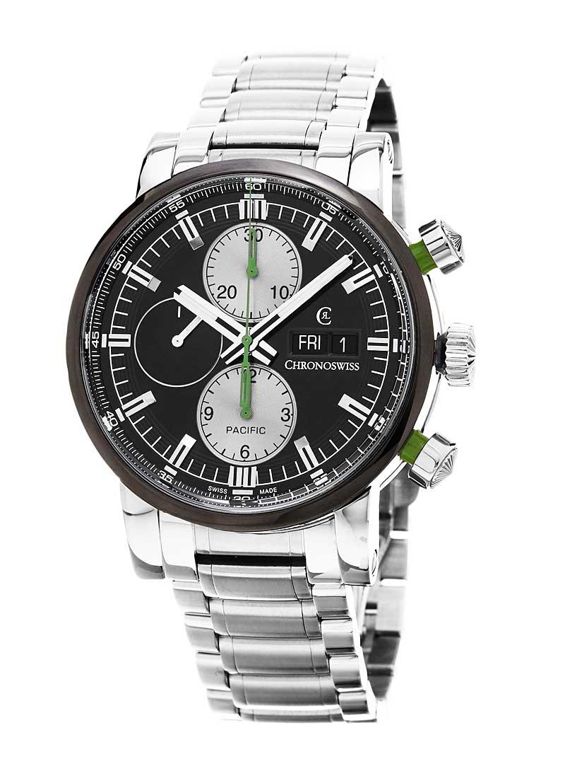 Chronoswiss Pacific Chronograph 43mm in Steel
