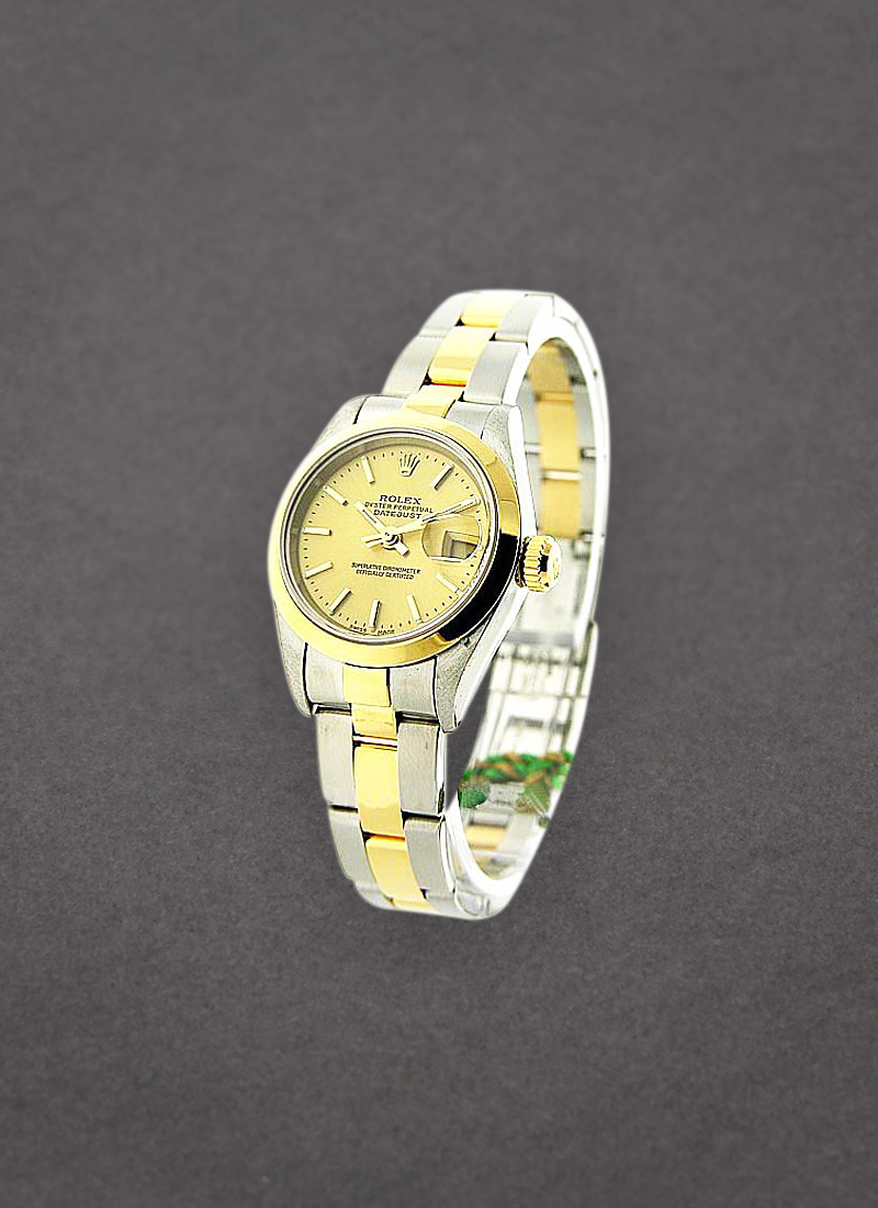 Pre-Owned Rolex 2-Tone Oyster Perpetual No Date Lady's