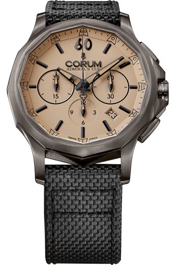 Corum Admirals Cup Legend Chronograph in Steel and PVD