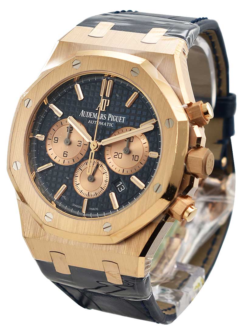 26331OR.OO.D315CR.01 Audemars Piguet Royal Oak Chronograph Rose Gold