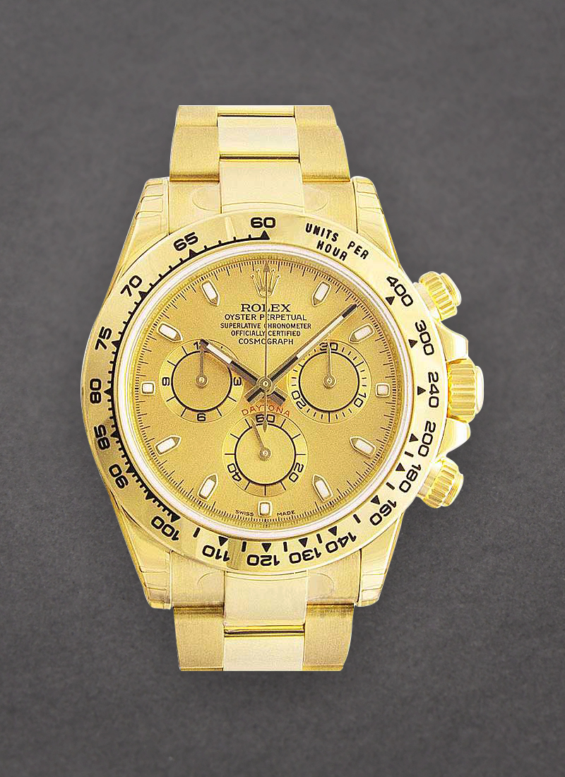 Rolex Unworn Daytona 40mm in Yellow Gold