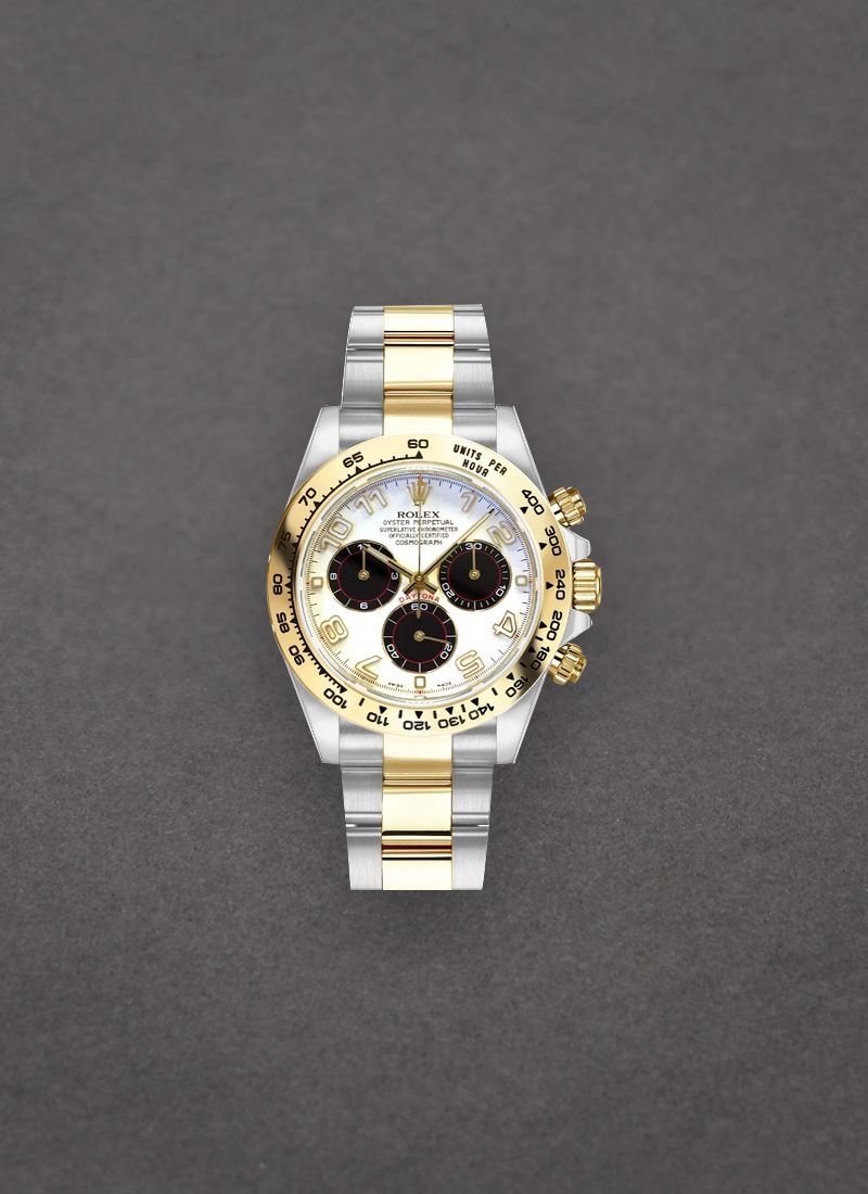 Rolex Unworn Daytona Cosmograph 2 Tone in Steel with Yellow Gold Bezel