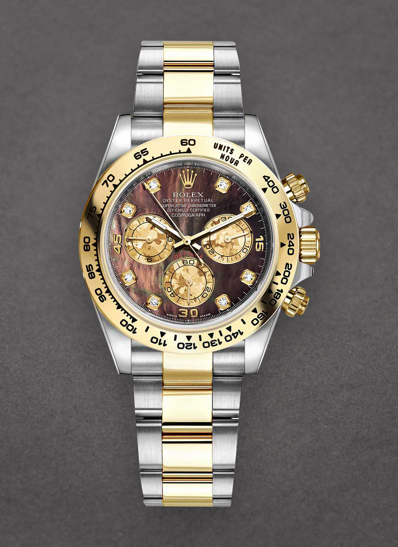 Rolex Unworn Daytona Cosmograph 2 Tone in Steel with Yellow Gold Bezel