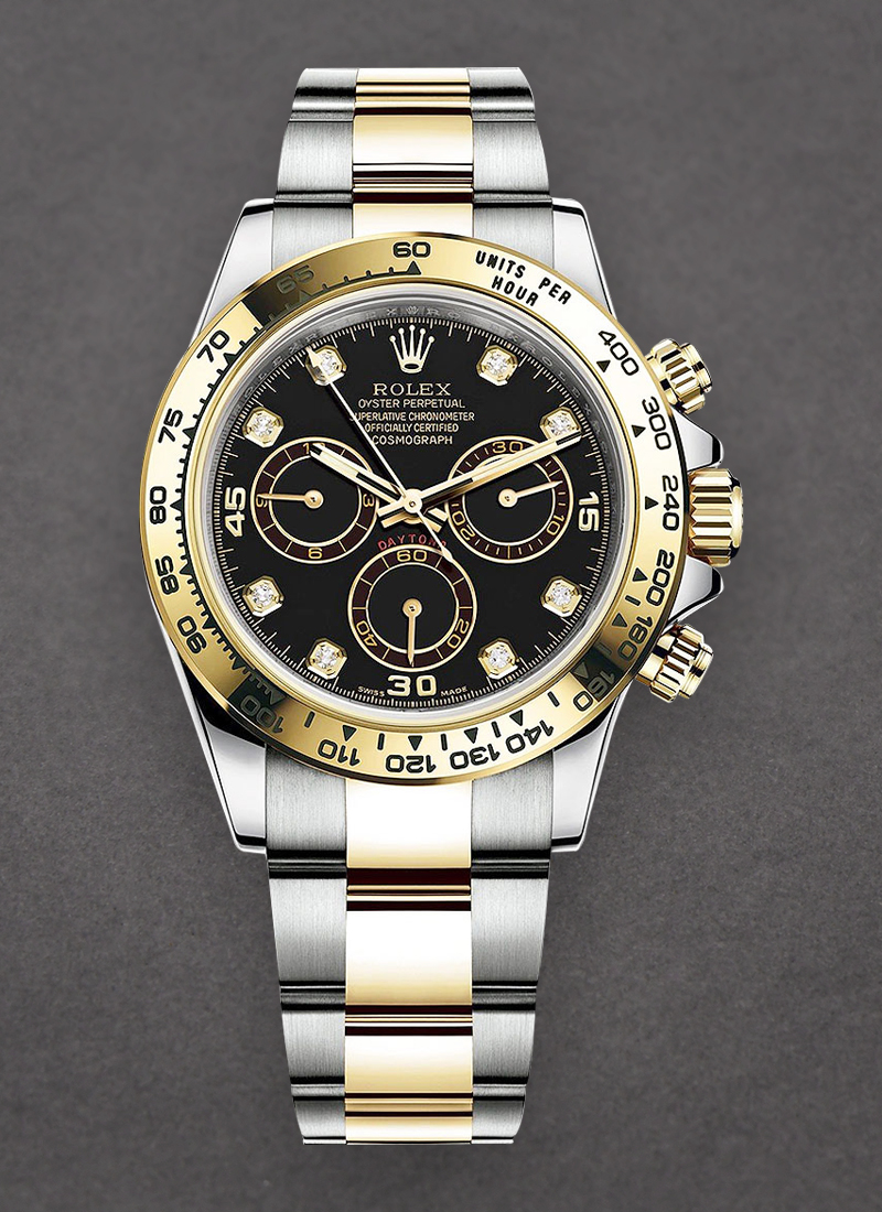 Rolex Unworn Daytona Cosmograph 2 Tone in Steel with Yellow Gold Bezel