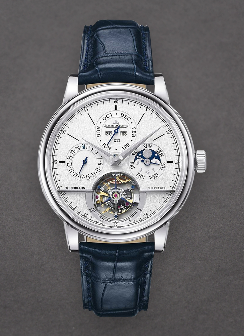 Jaeger - LeCoultre Master Grande Tradition Tourbillon in Platinium