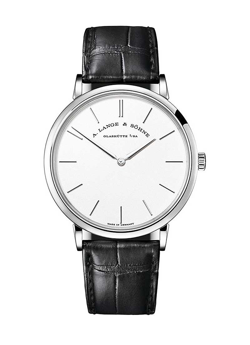A. Lange & Sohne Saxonia Thin 40mm in White Gold