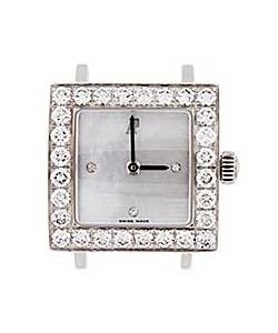 Lady Diamond in White Gold with Diamond Bezel Head Only with Diamond Dial