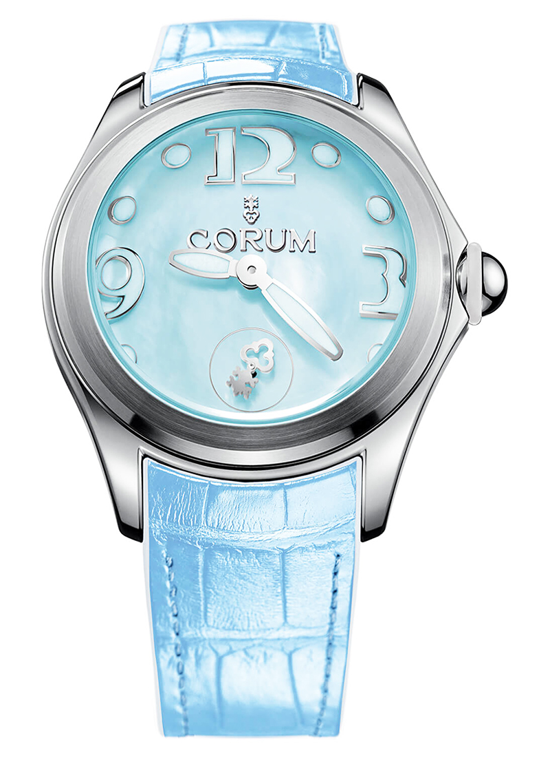 Corum Bubble Blue in PVD and Steel