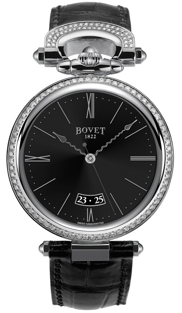 Bovet Chateau de Motiers in White Gold with Diamond Bezel