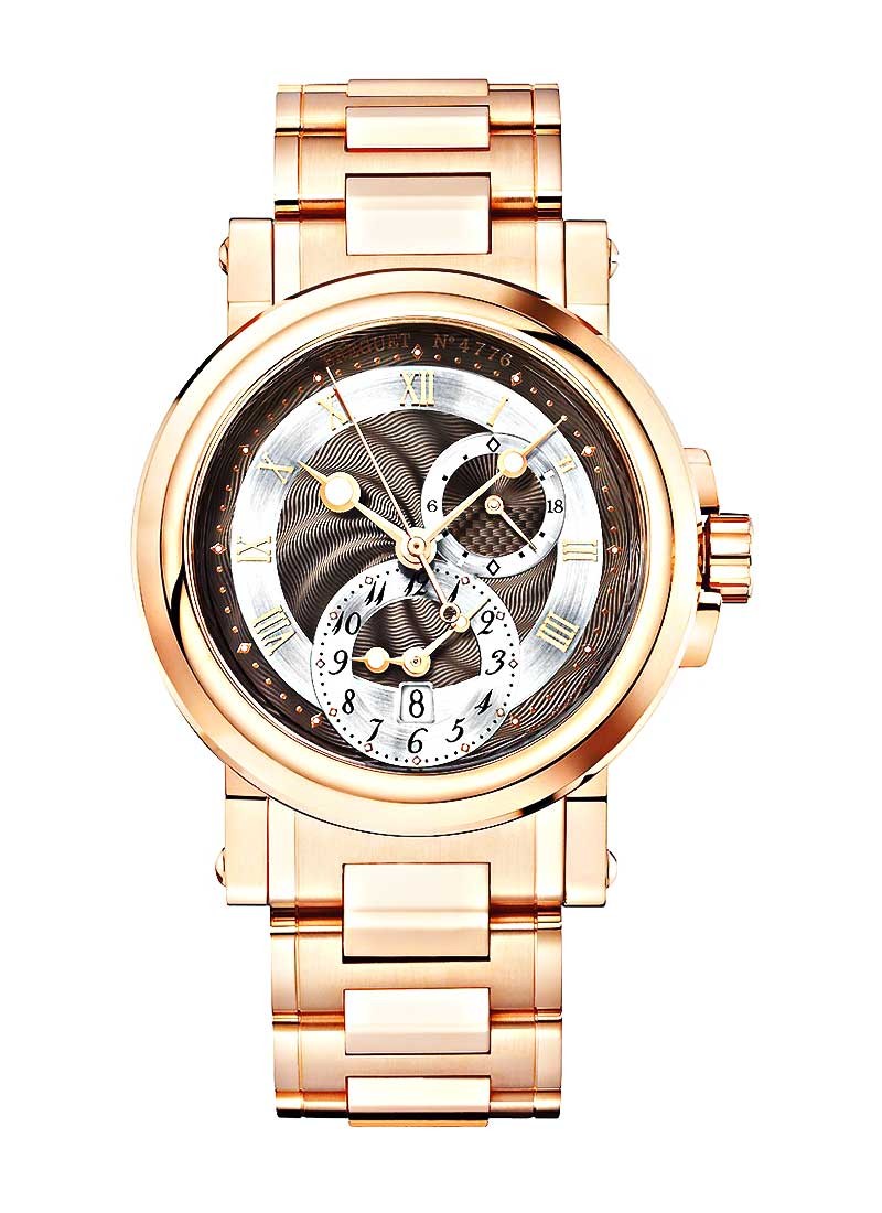 Breguet Marine GMT Dual Time in Rose Gold