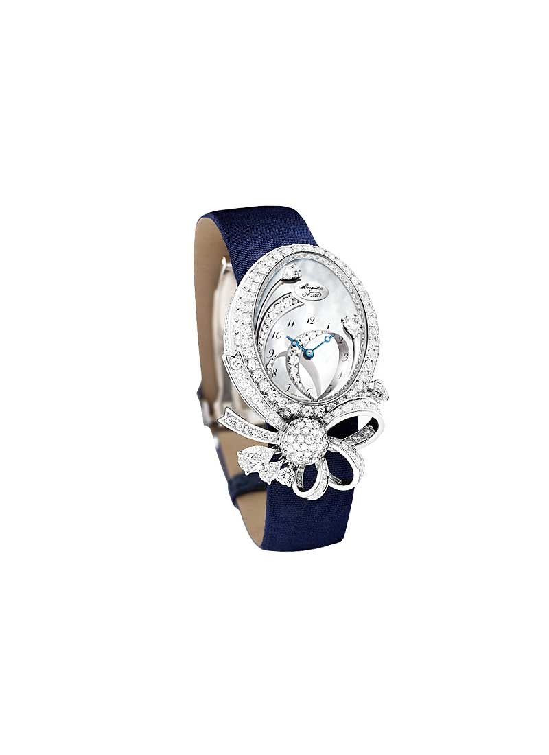Breguet High Jewellery Timepiece in White Gold with Diamond Bezel