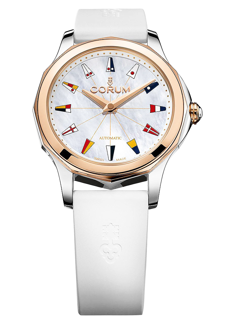 Corum Admiral's Cup Legend in Steel and Rose Gold bezel