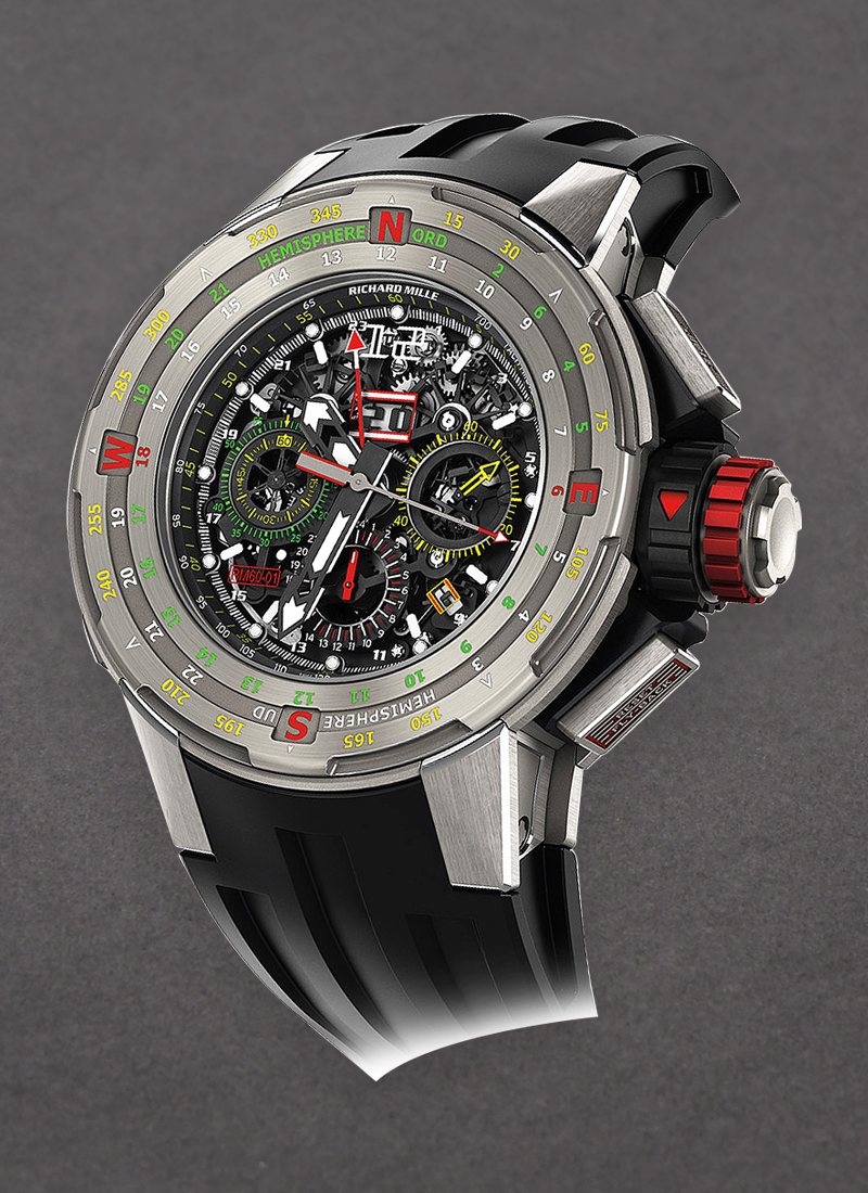 Richard Mille RM 60 Regatta Flyback Chronograph 50mm in Titanium