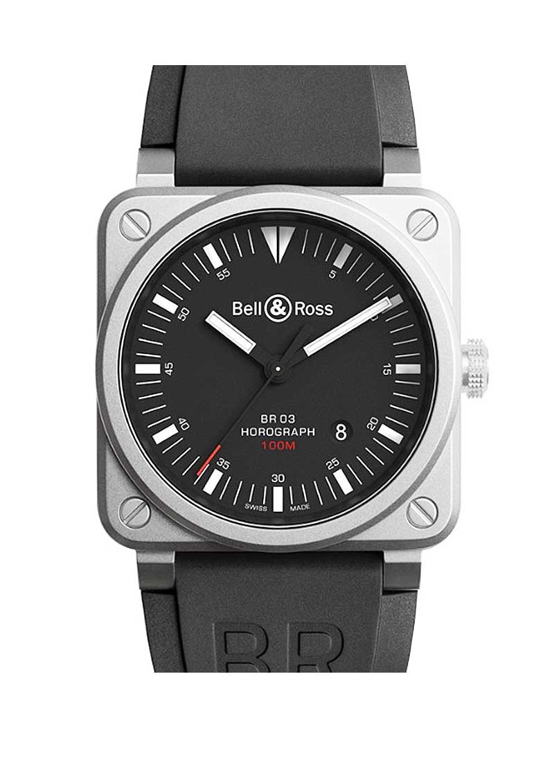 Bell & Ross BR03-92 Horograph in Steel