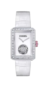 Chanel Premiere Flying Tourbillon Precious 28.5mm in White Gold with Diamonds