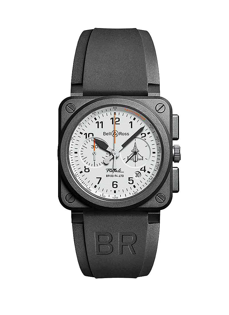 Bell & Ross BR 03-94 Rafale Chronograph in Black Ceramic - Limited Edition